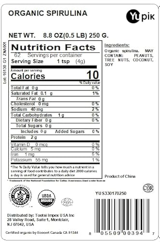 Yupik Organic Spirulina Superfood thumb #1