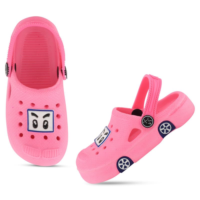 ONFEET Dailyuse Eva Sandals for Kids, Car Design Kids Sandals for Boys and Girls with Sling Back Strap, Color-Pink, Size-9C (B0D47D2NQG) Amazon Price History, Amazon Price Tracker