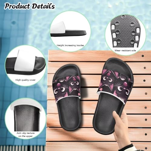 Animal Pattern Kids Sandals for Boys Girls House Slides Children's Cozy Pillow Slippers Non-Slip for Beach Days2