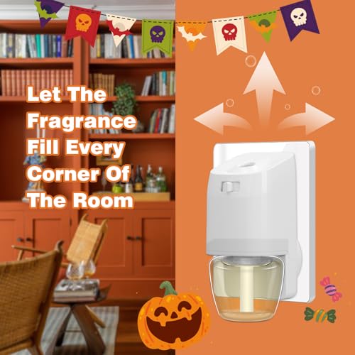 SCENTORINI Pumpkin Scent Plug In Air Freshener Refills 6 Pack (19ml Each) - Suitable for Air Wick & Glade - Halloween Fragrance Set for Autumn Home Decor - Image 5