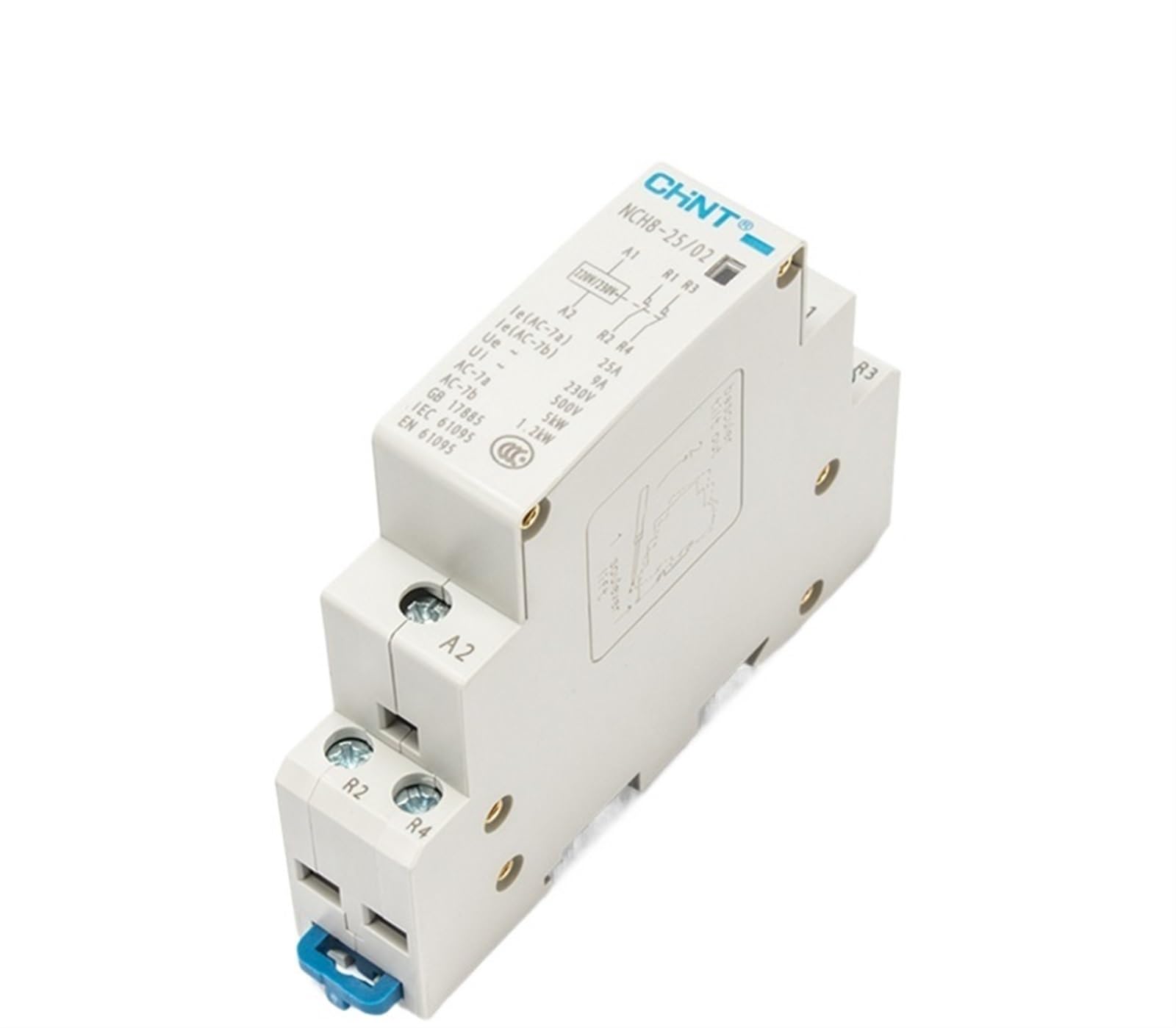 WTEPNQQDI NCH8-25/20 Modular AC Household Contactor 220V 230V 25A 1NO 1NC 2NO 2NC(Nch8-25a-02 2nc)