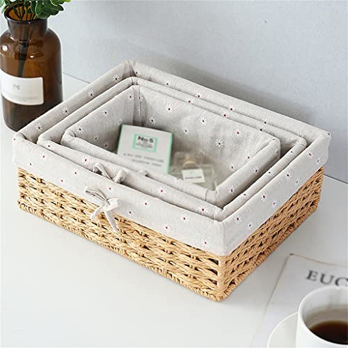 Panière de rangement bureau faite main panier doux ambiance cocooning - 3