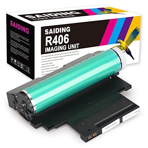 SAIDING R406 Imaging Drum Unit Replacement for Samsung CLT 406 24000 Pages for CLP-360, 365, 365W, 368, CLX 3300, 3305, 3305FN, 3305FW, 3305W, Xpress C460FW, C460W Printer 16000 Pages