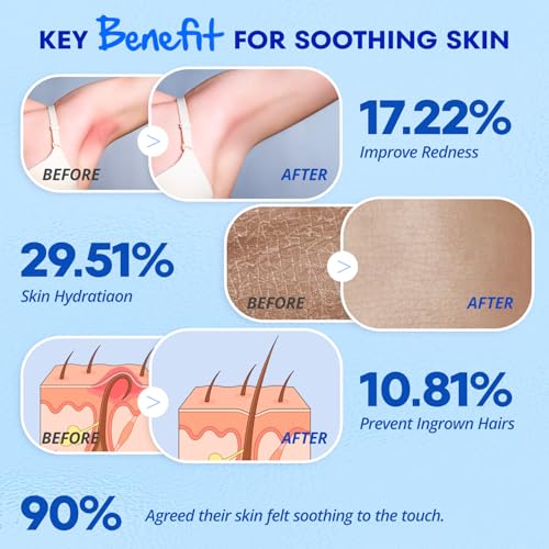 After Shave for Women: Post-Shave Soothing Serum for Face Legs Bikini Arms to Reduce Redness - Image 6