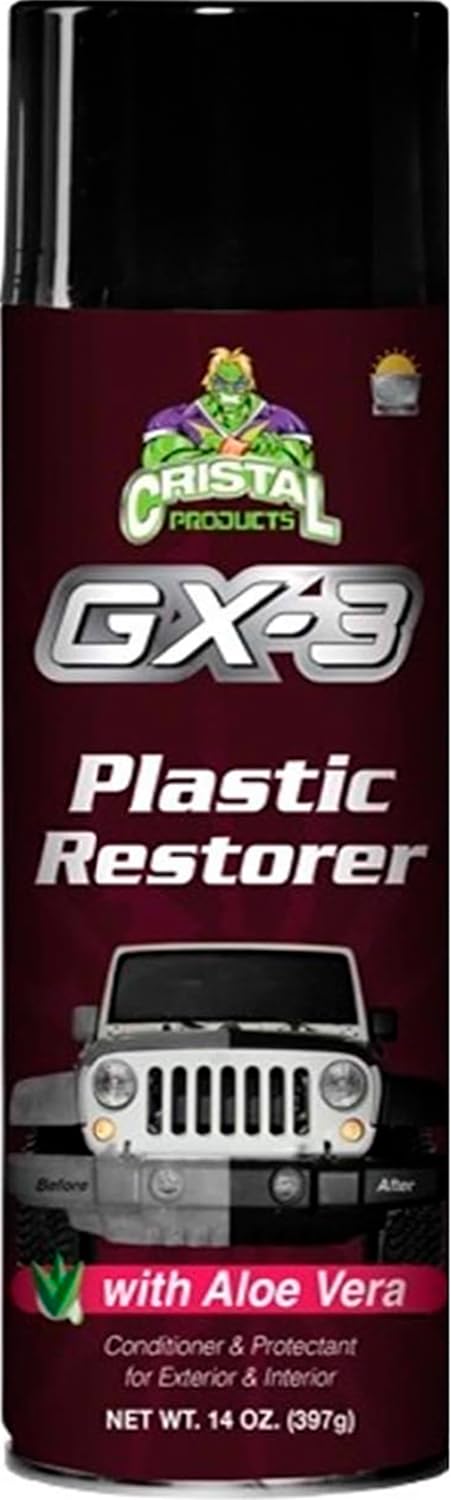 Cristal Products GX-3 Plastic Restorer : Amazon.ca: Automotive