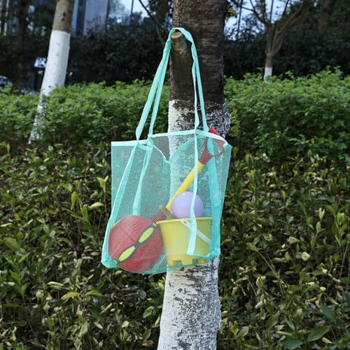 Bolso grande de malla para playa, impermeable y resistente miniatura 2