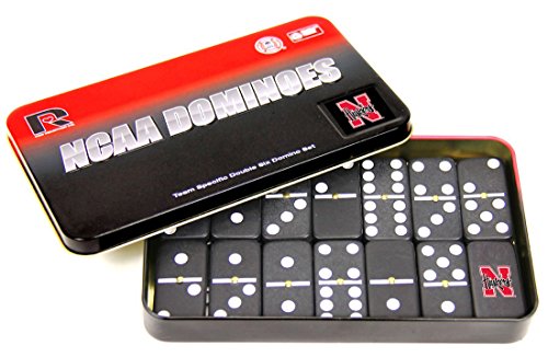 Set de Domino Nebraska Cornhuskers en Lata Metálica