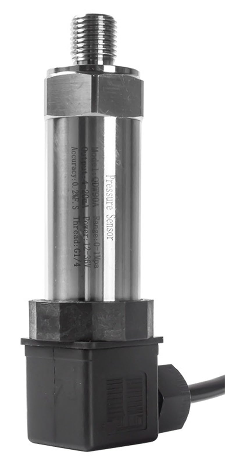 Tipo piccolo Sensore di pressione Trasmettitore 0,2% Trasduttore 50mbar 1,6MPa/1,0MPa/2,5MP(4-20mA output,-1-3bar)