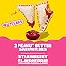Lunchables PB&J Peanut Butter Sandwich & Strawberry Flavored Dip, 2.27 oz Pack