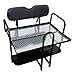 Performance Plus Carts Yamaha G29 Drive Golf Cart Rear Flip Back Seat Kit(Fits 2007-2016) - Factory Black