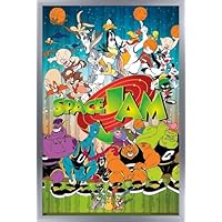 2枚セット　スペースジャム　90s 当時物　ポスター 映画 SPACE JAM スペースジャム2 輸入ポスター 61cm x 91.5cm