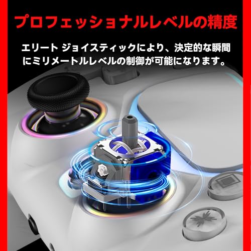 NBCP PS5 Pro/PS5 Slim/PS5 コントローラー対応 PC/Steam/Ps5/PS4 ワイヤレスコントローラー 自動連射 Bluetooth接続 マクロ機能 バックボタン デュアル振動 ジャイロセンサー機能 デュアルクリスタル 傷防止ボタン ヘッドフォンジャック ターボ連射 遅延なしPC対応