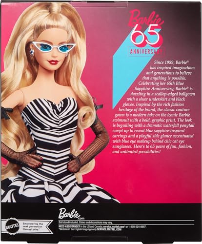 Barbie HRM58 Signature Doll, 65Th Anniversary Collectible thumb #5