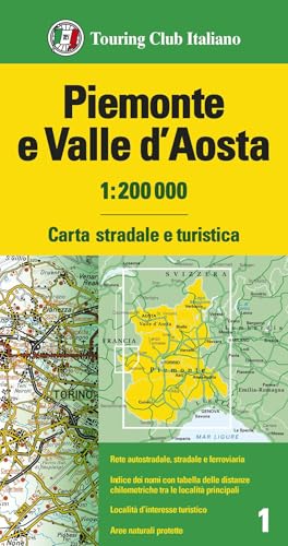 Piemonte e Valle d'Aosta 1:200.000