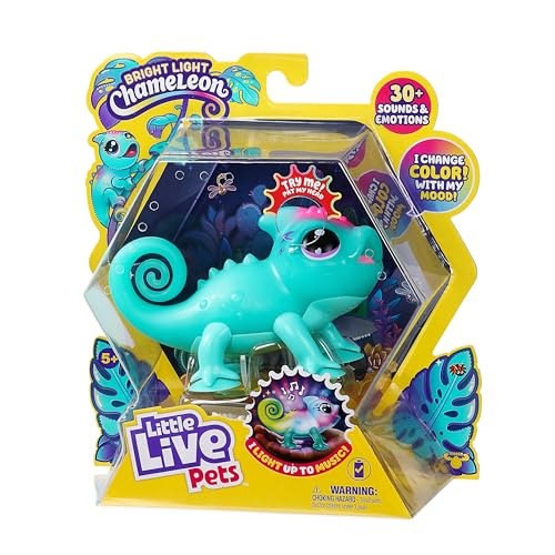 Little Live Pets Sunny The Li’l Chameleon Toy, Interactive...