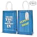 UOONY 24pcs Game Party Bags Video Game Drop Favor Bags For Birthday Party Themed Party Supplies Thank You Gift Bags with 24 Thank You Tags