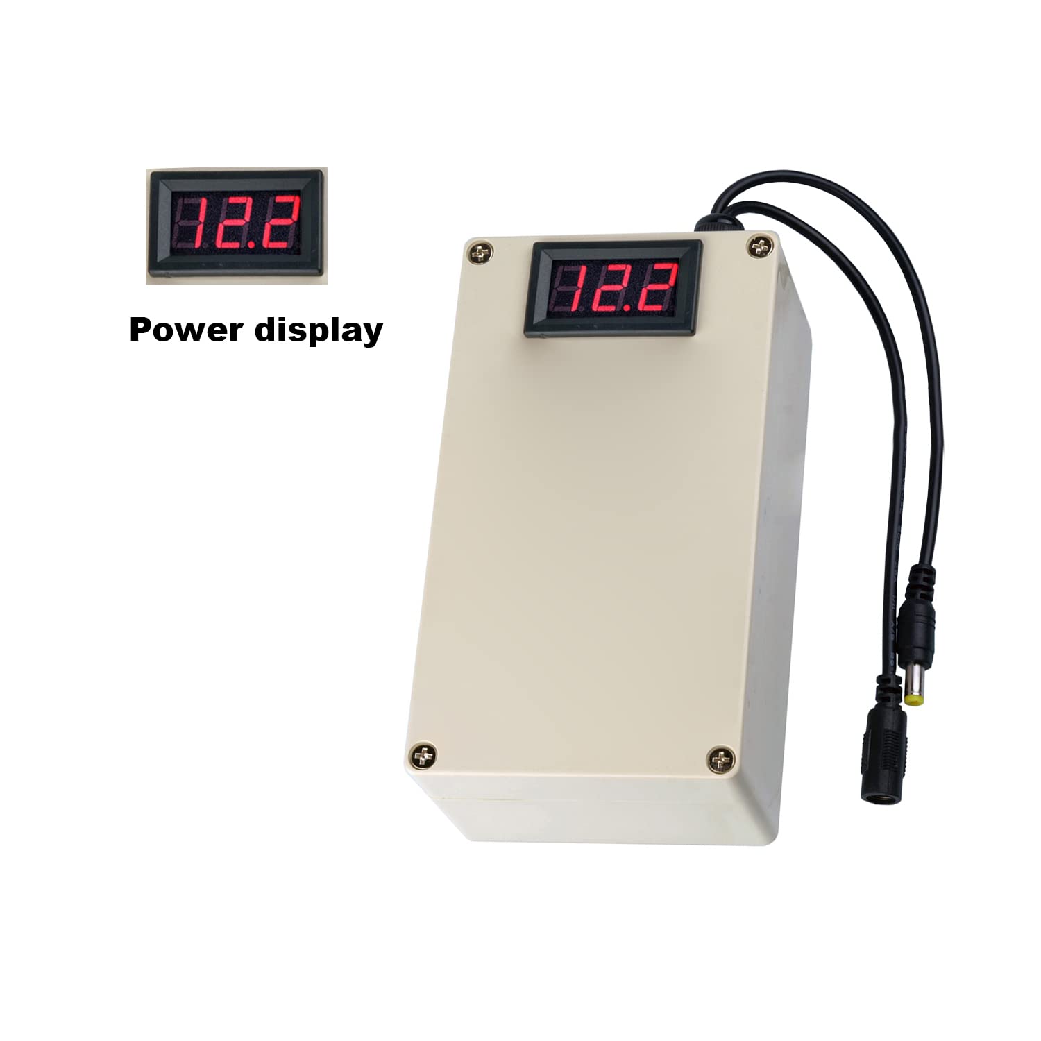 Paquete de batería de Litio 12V 30000mAh 20000mAh 10400mAh Batería de polímero de Iones de Litio con Estuche Impermeable y protección BMS Uso para Motor batería de Repuesto