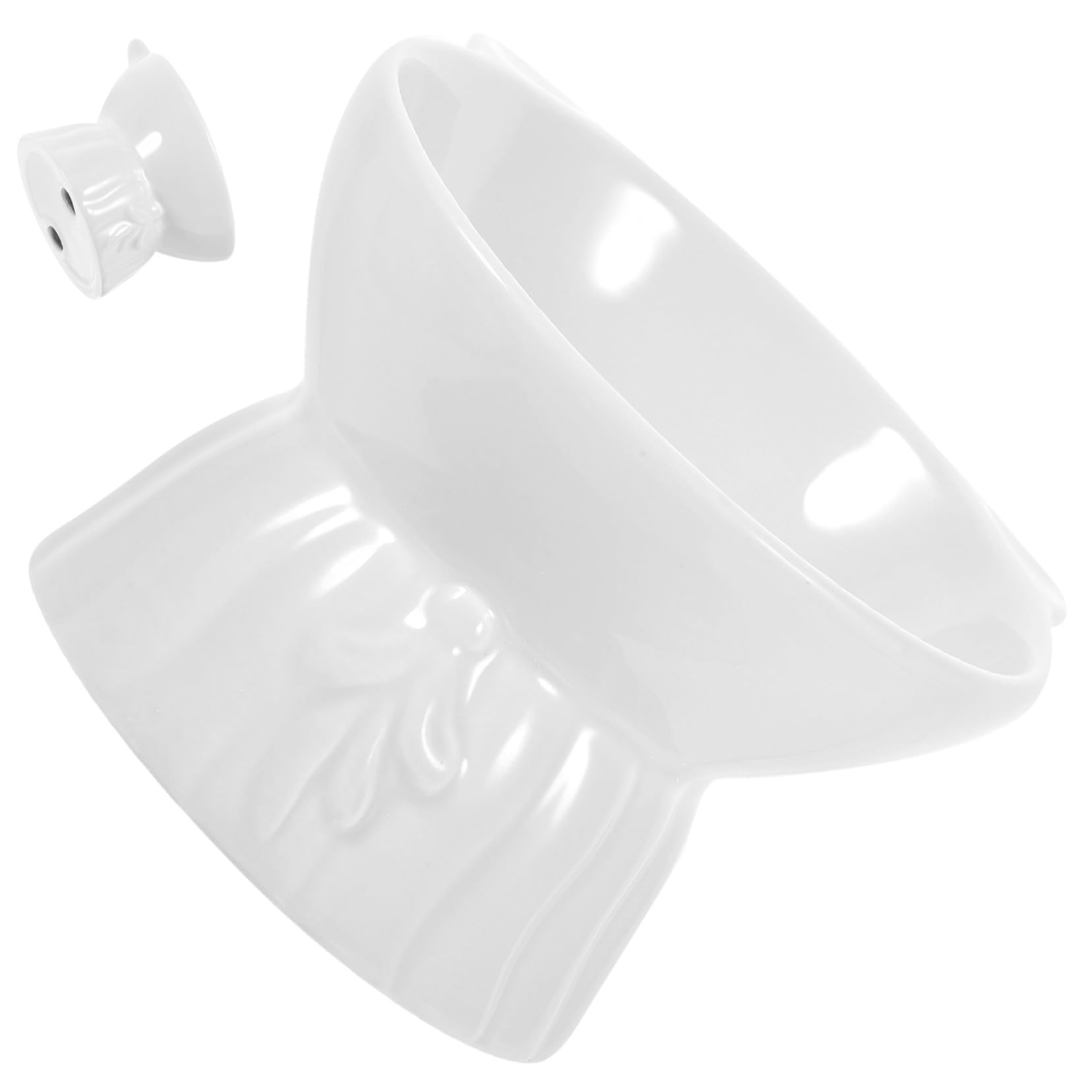 Gamelle pour nourriture et eau surélevée Abaodam - Bol ergonomique pour repas de chat