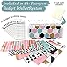 12 Tabbed Plastic Budget Envelopes for Horizontal Cash Envelope Wallet, Budget Planner Organizer Wallet, Cash Envelope System Wallet, Coupon Organizer, Financial Planner Cash Envelopes Budget Sheets