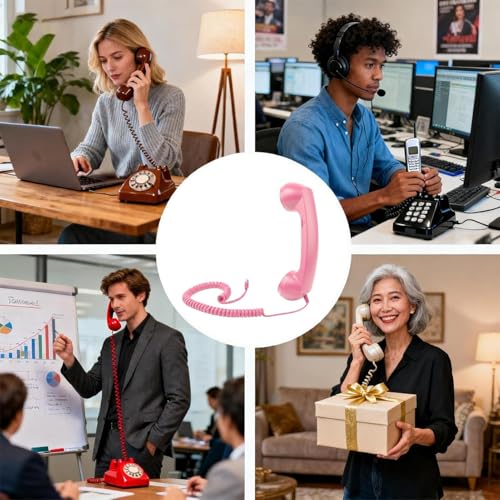 Casque filaire rétro Type-C : la solution pour téléphoner sans ondes au bureau