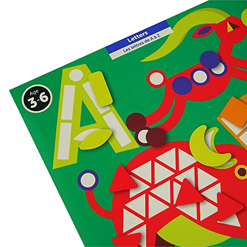 POPPIK 520 - Adesivi con lettere dell'alfabeto