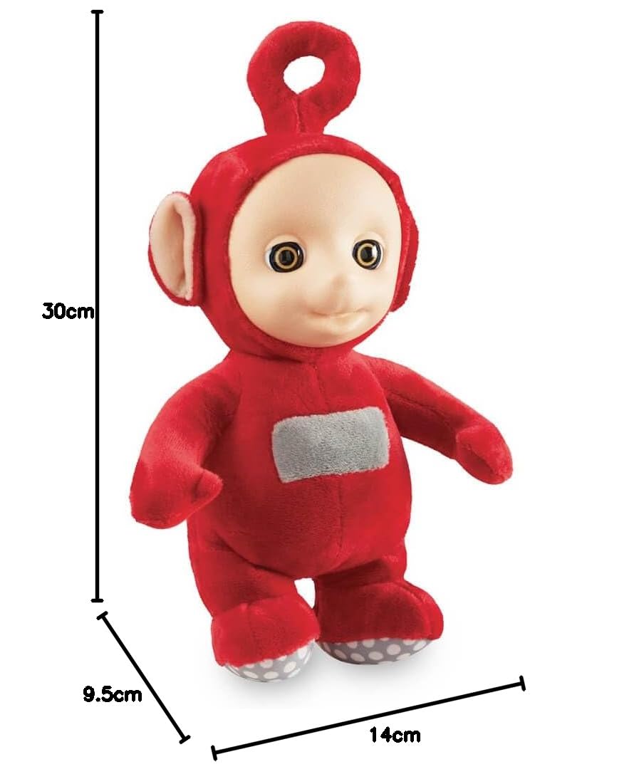 Character Uk Teletubbies 8 Inch Talking Po Soft Toy, Red — view 10