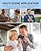 Moukey Wired Handheld Vocal Microphone, Metal XLR Dynamic Cardioid Mic with 13 ft Cable, for Singing, Stage, Party, Compatible with Karaoke Machine/PA System/Amp/Mixer, Grey