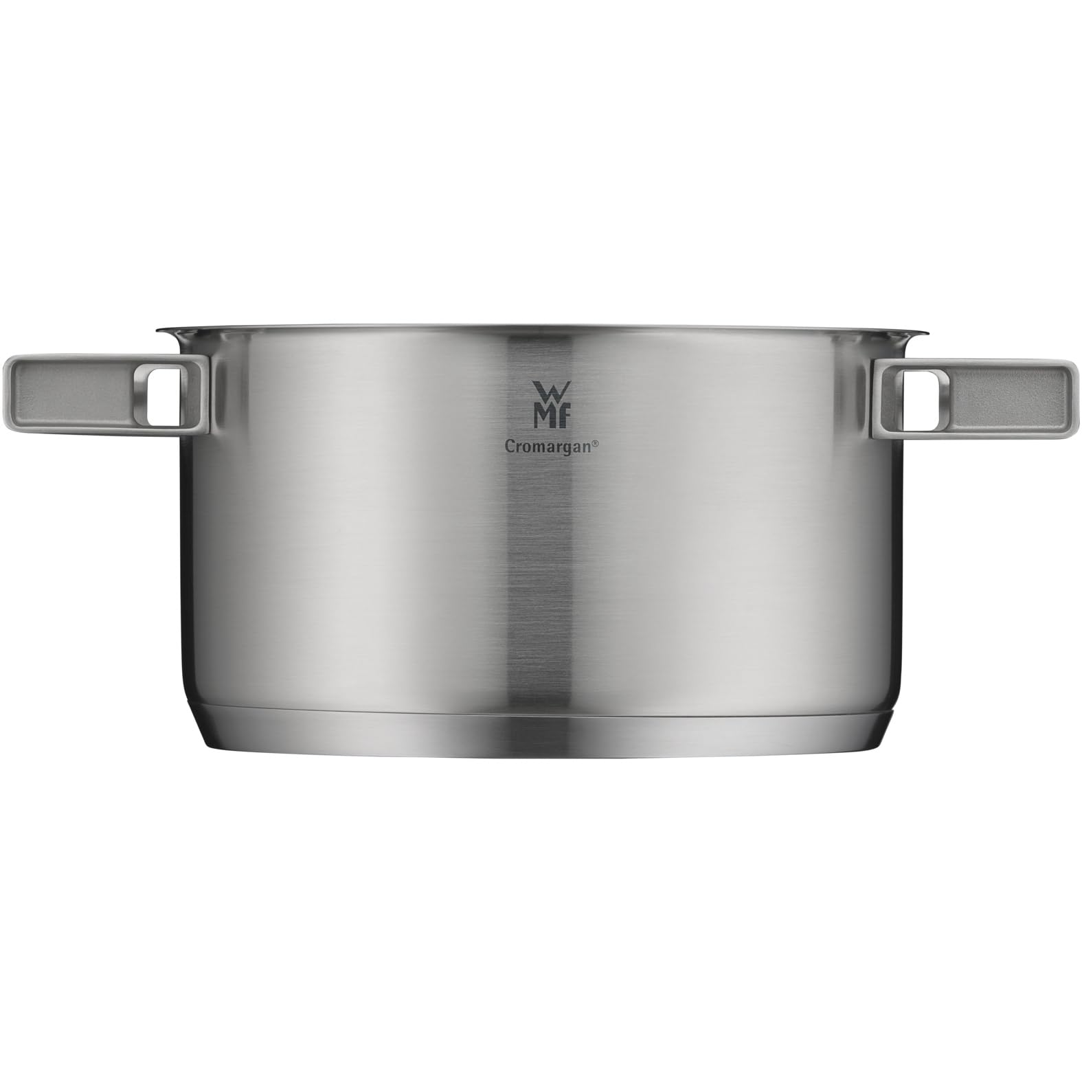 WMF Ultimate Cool - Olla de 20 cm Con Tapa, Cacerola Pequeña de 3,7 L de Acero Inoxidable Cromargan Mate Apto para Inducción, Sin Revestimiento, Apta para Lavavajillas