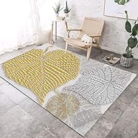 ３帖用　モンステラ柄カーペット(BR) Amazon｜北欧モンステラ柄 ラグ マハロ 約200×250cm 約3畳