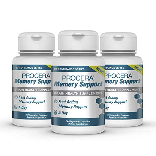 Procera Memory Support - Patented & Clinically Studied Panax Ginseng + Ginkgo Biloba