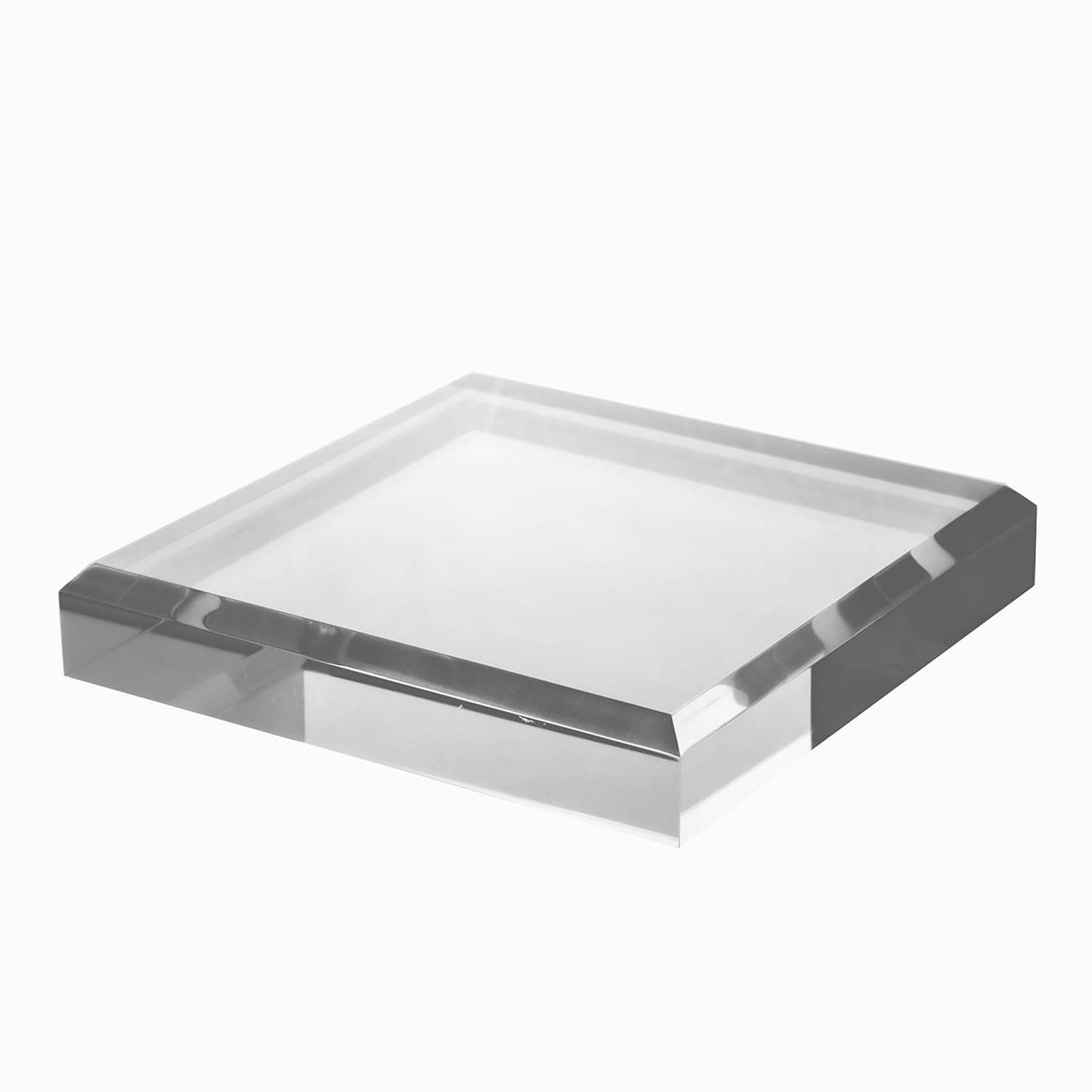 Amazon.com: CiaoHER 1in Thickness Beveled Acrylic Square Display