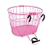 Colorbasket Mesh Bottom Lift-Off Bike Basket, Pink