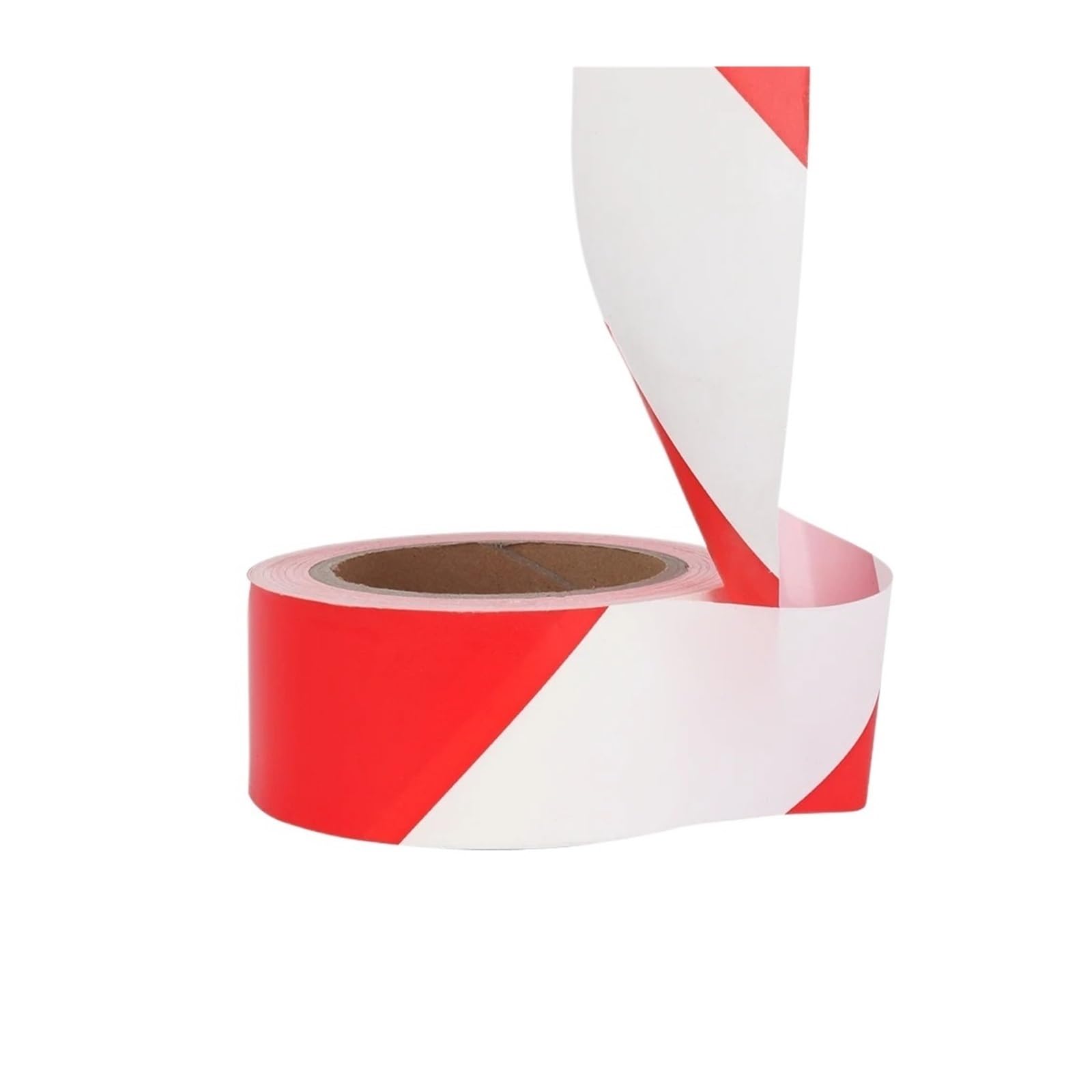 Cinta reflectante de alta visibilidad, Cinta roja for señalización de suelo, barrera peligro, precaución, 100m x 50mm, paquete 2