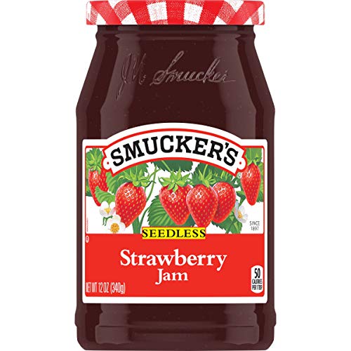 Smucker's Seedless Strawberry Jam, 12 Ounces #TOP12