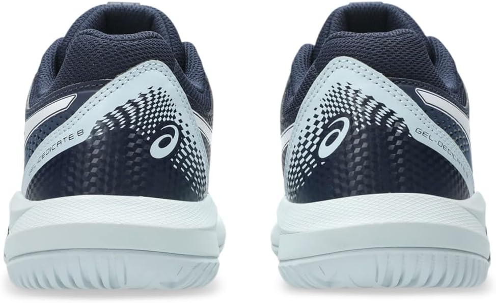 ASICS Dedicate 8 Woman Tennis Shoes White Silver