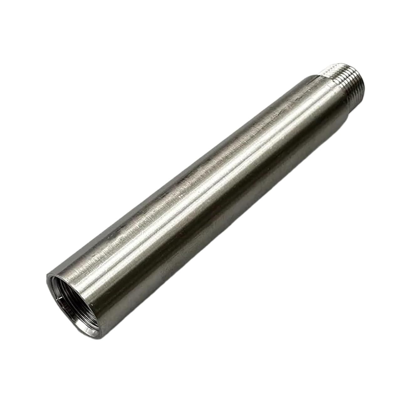 Accesorios de tubería， 304 Stainless Steel Seamless Pipe Fitting Connector Adapter 3/4" Length 4-50 cm(3/4"*15 cm)