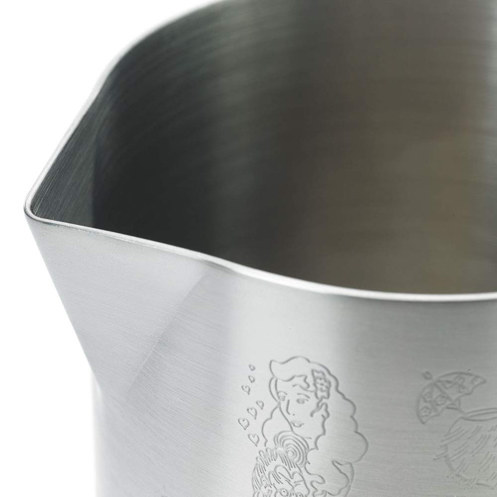 Barfly Boîte mélangeuse à double paroi en acier inoxydable, 600 ml, motif Tiki