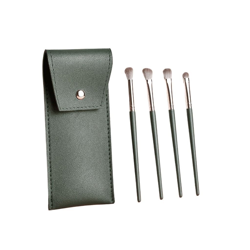 Juego de brochas for Sombra de Ojos, 4 Uds., brochas for Sombra, Cepillo súper Suave for Tinte de halo de Ojos