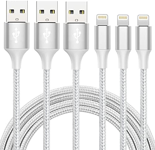 （04:30時点） iphone 充電 ケーブル【MFi認証】ライトニング 2M 3本セット 充電器 ケーブル 急速充電 lightning アイホン充電 断線防止 超高耐久 iPhone 13/13 Pro/12/11/X/8/8plus/7/6/ iPad 各種対応