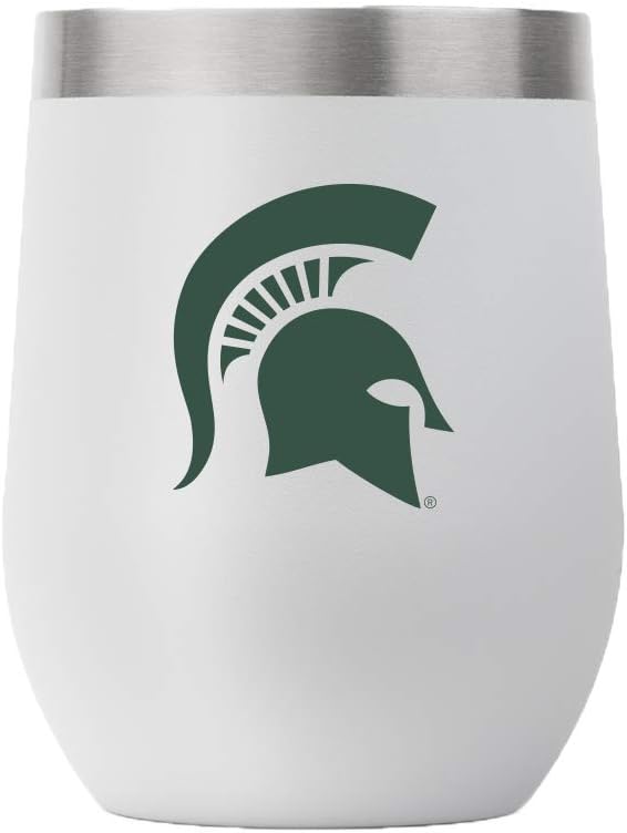 Gametime Sidekicks Michigan State 12oz Stemless Gray Tumbler