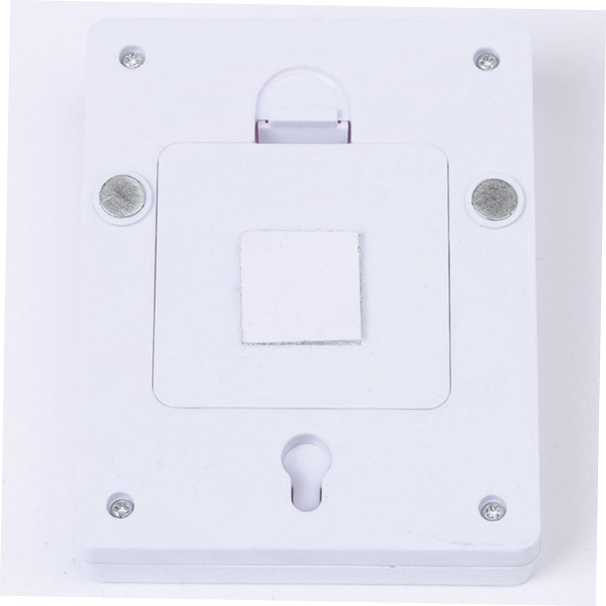 NOLITOY 4 piezas Luces LED Cob para Armario sin Batería Autoadhesivas Luz para Escaleras Pasillos y Cocina Batería Aaa Operada Fácil Instalación