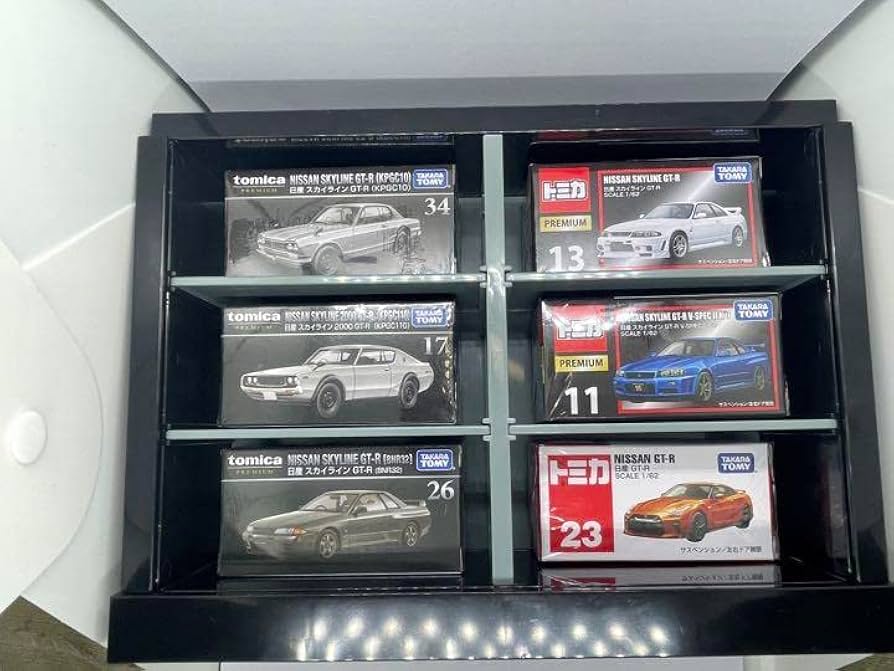 【全新品未開封】歴代GTR 6台セット 希少No.13入りコレクションケース付き Amazon | 全 歴代GTR 6台セット 希少No.13入りコレクション