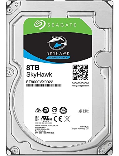 Seagate SkyHawk 8TB Surveillance Internal Hard Drive HDD – 3.5 Inch SATA 6Gb/s 256MB Cache for DVR NVR Security Camera System with Drive Health Management (ST8000VX0022) - Image 4