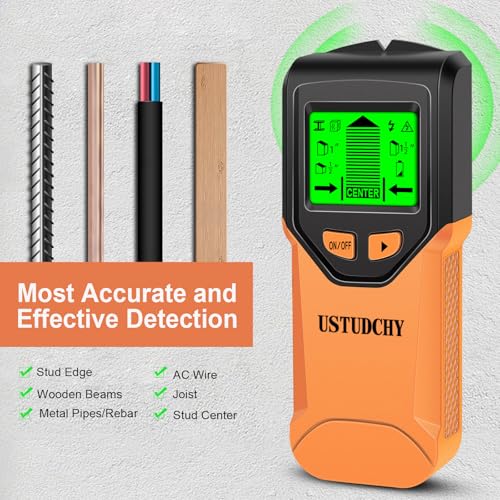Ustudchy VV-7EE7-RM56 Stud Finder - 5 In 1 Electronic Stud Finder Wall Scanner thumb #3