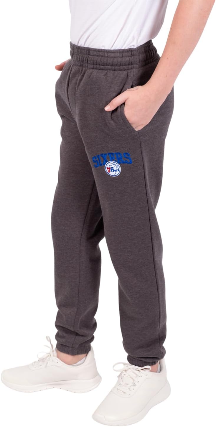Ultra Game Youth NBA Official Soft Fleece Active Jogger Sweatpants