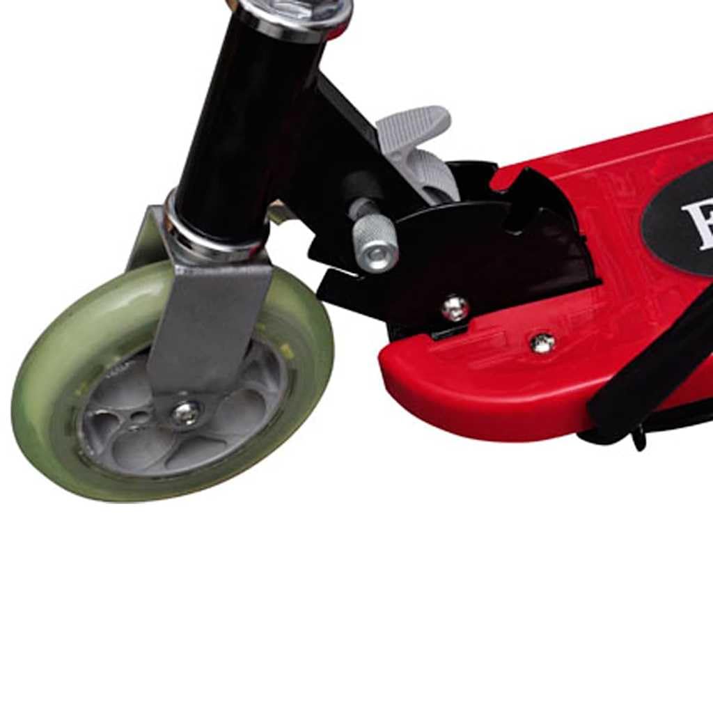 Trottinette Électrique Enfant, Trottinette Pliable pour Enfant Moteur 120W Max 12Km/h Rouge