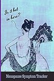 Is It Hot in Here? Menopause Symptom Tracker: Journal for keeping track of menopause symptoms for 90 days including physical and mental symptoms plus exercise and medication log