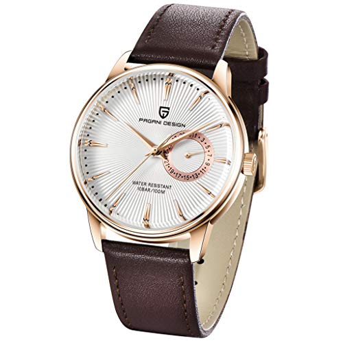 Pagani Design Men’s Watches Casual Leather Quartz Wrist Watch for