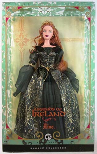 Muñeca Barbie Áine Legends of Ireland Bronce miniatura 1