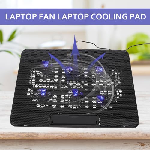 Base refrigerante para laptop Homoyoyo con 6 ventiladores miniatura 4